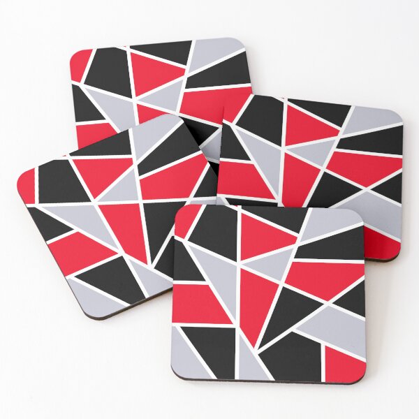 Item preview, Geometric Red and Black Art designed and sold by Tshirtstory.