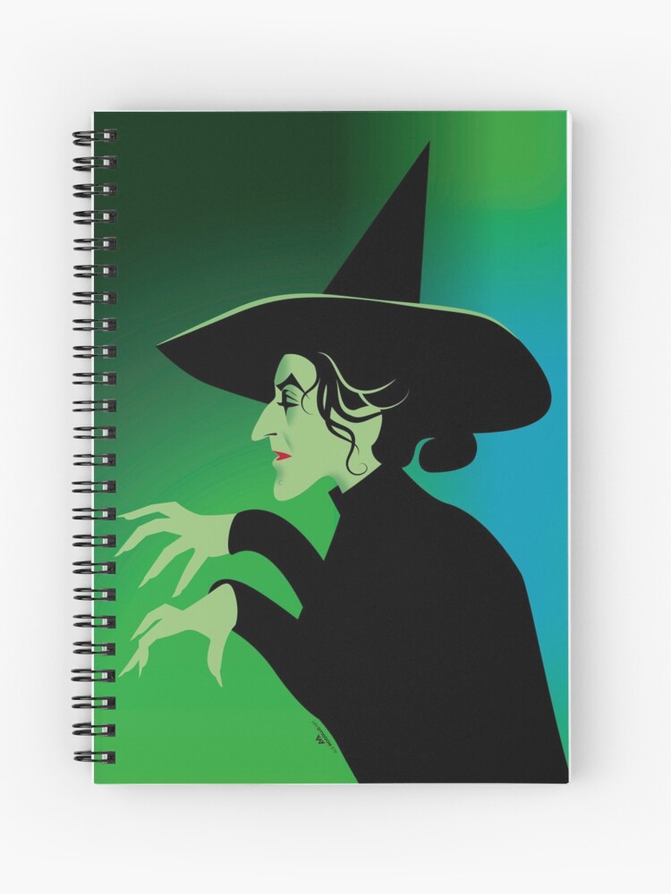 Thumbnail 1 of 3, Journal, Wicked Witch of the West designed and sold by AleMogolloArt.