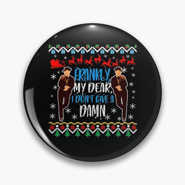 Item preview, Gone With The Wind Ugly Christmas Sweater. Frankly My Dear I Don't Give a Damn. designed and sold by KsuAnn.