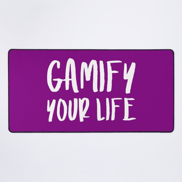 Item preview, Gamify Your Life | Quotes | Purple designed and sold by Wintre2.