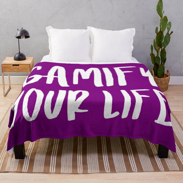 Item preview, Gamify Your Life | Quotes | Purple designed and sold by Wintre2.