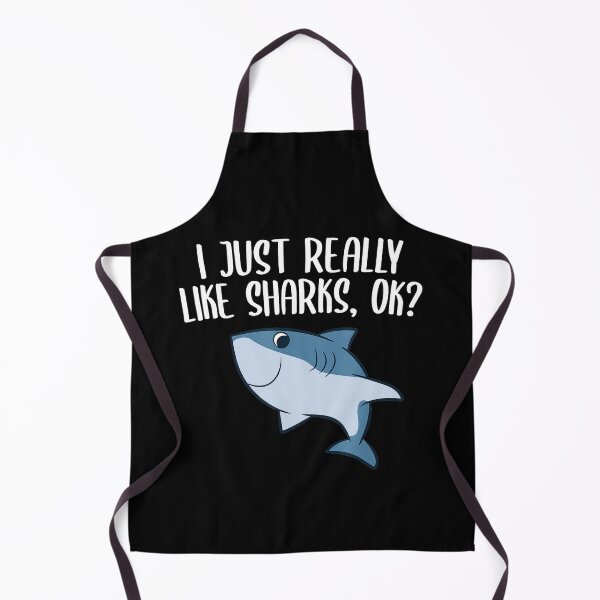 Item preview, I Just Really Like Sharks Ok designed and sold by RobertJason.