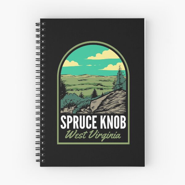 Item preview, Spruce Knob WV Retro Badge designed and sold by HalpinDesign.