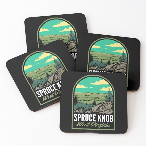Item preview, Spruce Knob WV Retro Badge designed and sold by HalpinDesign.