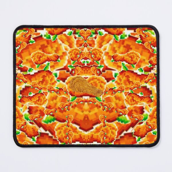 Aperçu de l'œuvre Poulet frit 8 bits créée et vendue par jellyrelish.