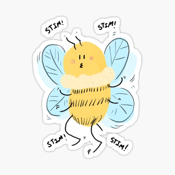 Item preview, stimming bee designed and sold by Bee-bud.