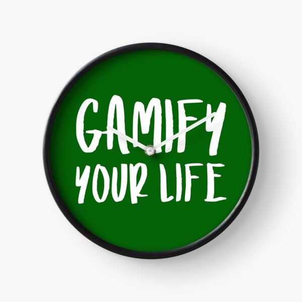 Item preview, Gamify Your Life | Quotes | Emerald Green designed and sold by Wintre2.
