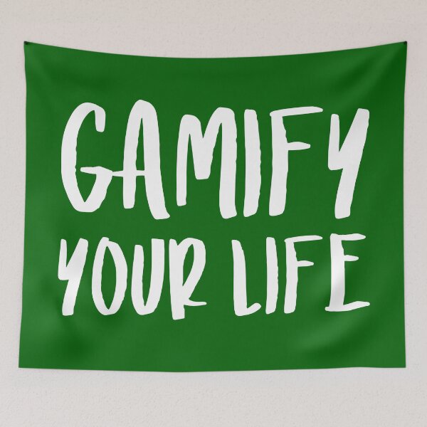 Item preview, Gamify Your Life | Quotes | Emerald Green designed and sold by Wintre2.