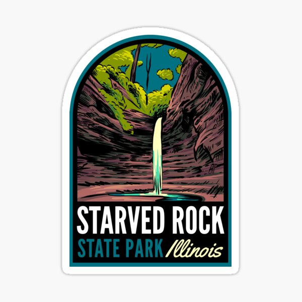 Item preview, Starved Rock State Park IL designed and sold by HalpinDesign.