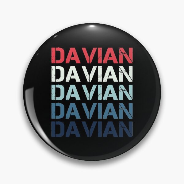 Item preview, Davian Name T Shirt - Davian Vintage Retro Davian Name Gift Item Tee designed and sold by rivenburga.
