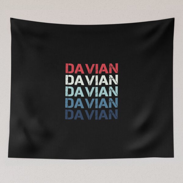 Item preview, Davian Name T Shirt - Davian Vintage Retro Davian Name Gift Item Tee designed and sold by rivenburga.