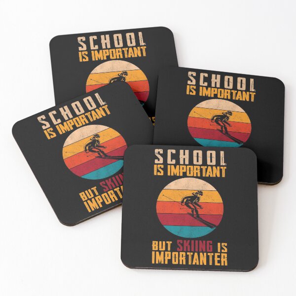 Item preview, School Is Important But Skiing Is Importanter designed and sold by OB-Store.