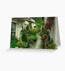 A Hawkshead Alley Greeting Card