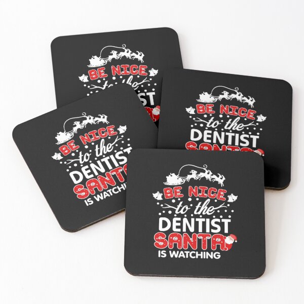 Item preview, Be Nice To The Dentist Santa Is Watching designed and sold by aryagiri.