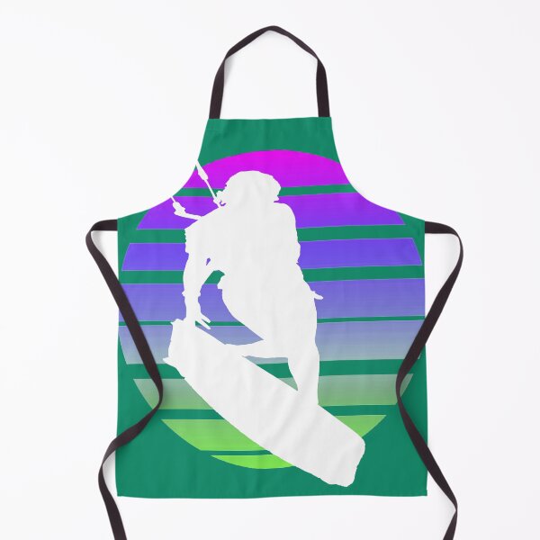 Item preview, Kitesurfing Female Rider Silhouette Retro Sunset 3 designed and sold by taiche.
