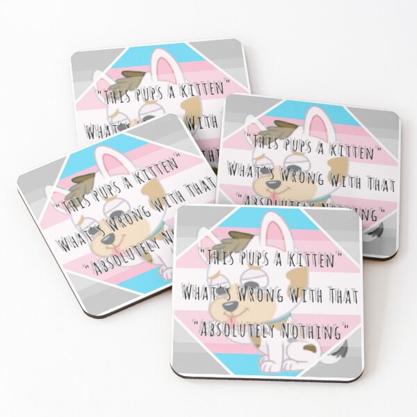 Item preview, Trans Pound Puppies quote designed and sold by Transduck52.