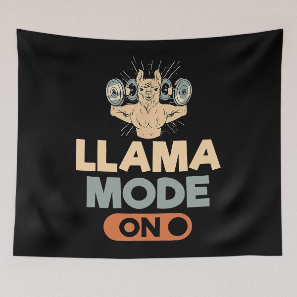 Item preview, Llama Mode On Alpaca Llama designed and sold by abbottdominic.