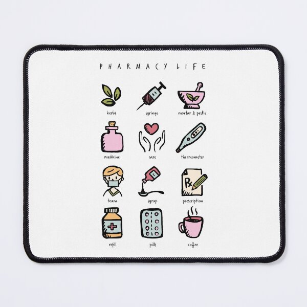 Item preview, Pharmacy life cute doodles designed and sold by Eenig.