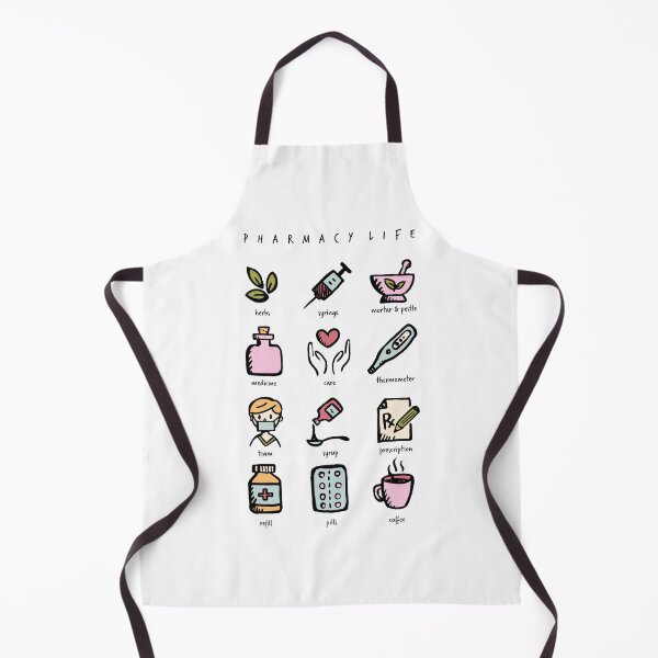 Item preview, Pharmacy life cute doodles designed and sold by Eenig.
