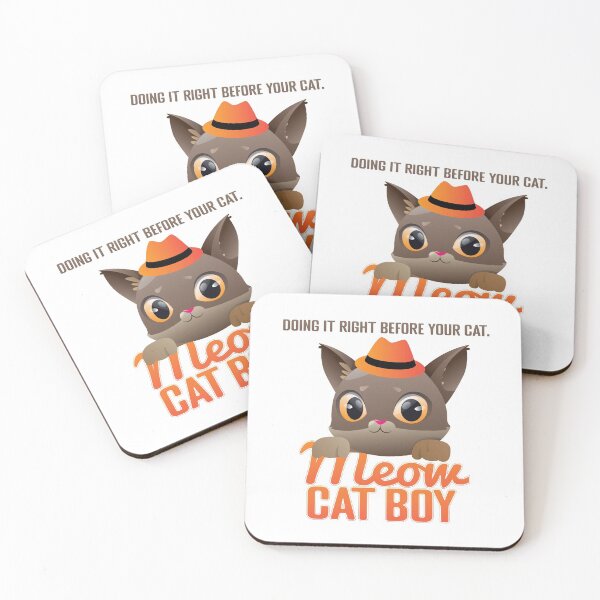 Item preview, Meow Cat Boy  - Cat Lover funny cat graphic designed and sold by cruzzcreation.