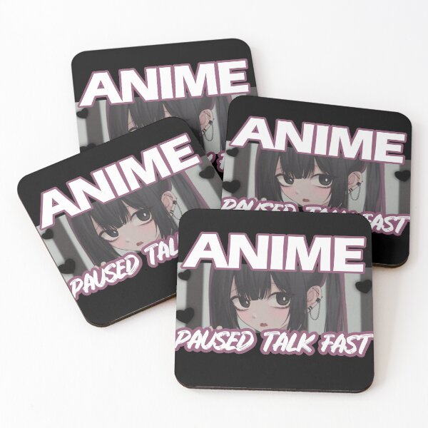 Item preview,   Anime Paused Talk Fast designed and sold by ILIASSART.
