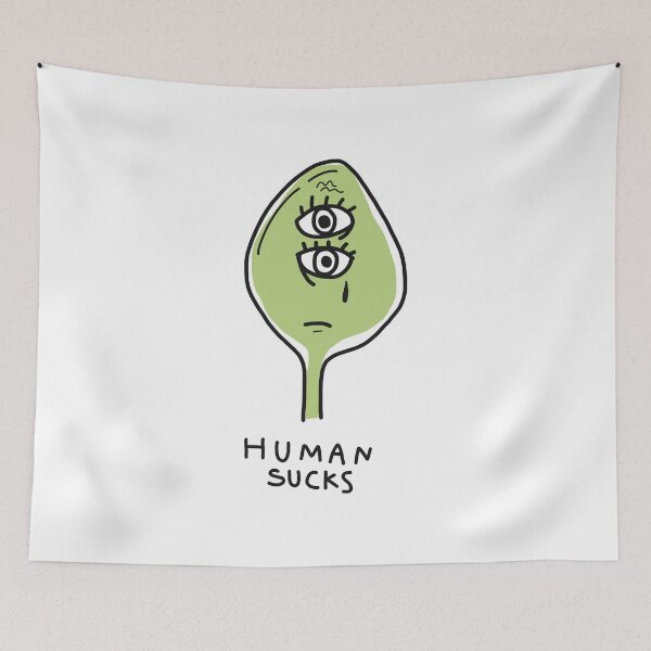Item preview, Human suck sucks alien alien USA designed and sold by Tropical Blood.