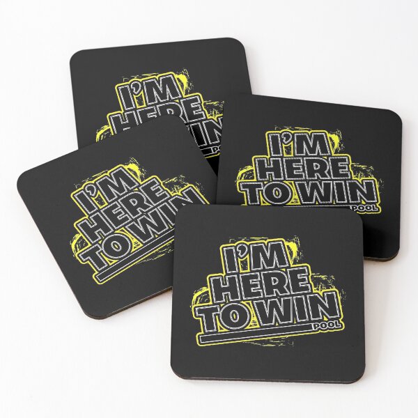 Item preview, IM HERE TO WIN POOL designed and sold by diego75bcn.