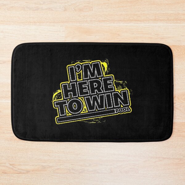 Item preview, IM HERE TO WIN POOL designed and sold by diego75bcn.