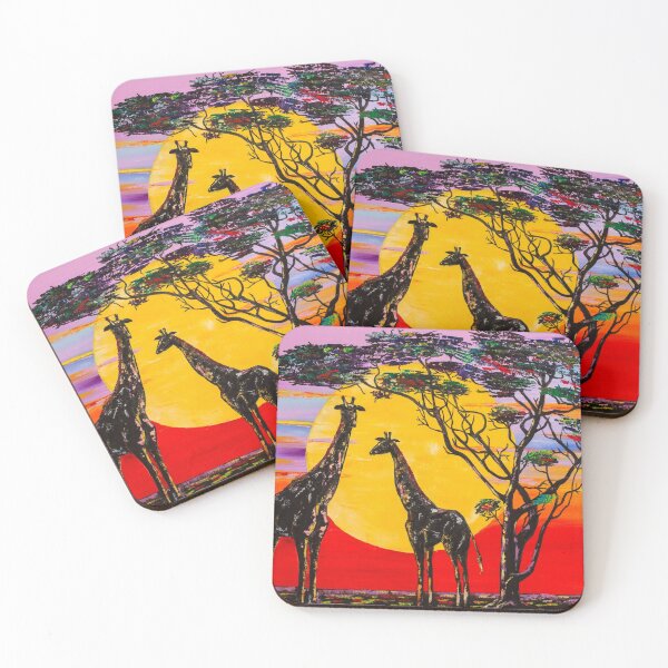 Item preview, African Giraffes designed and sold by Natalia_Shchip.