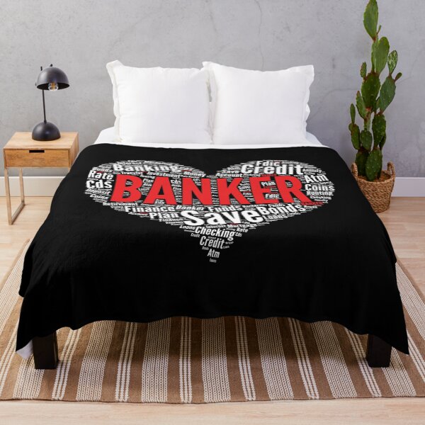 Item preview, Banker Heart Shape Word Cloud Bank design designed and sold by theodoros20.