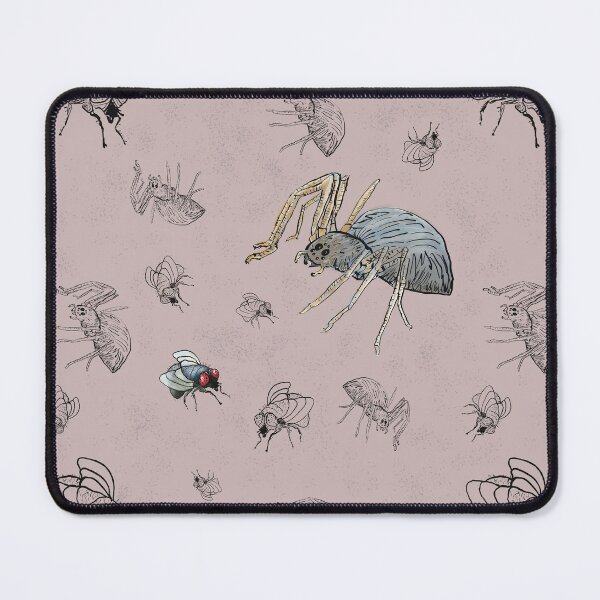 Item preview, spider and fly print designed and sold by alexbairdart.