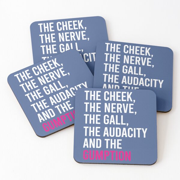 Item preview, The Cheek, The Nerve, The Gall, The Audacity And The Gumption - Tayce   designed and sold by EsteeBrook.