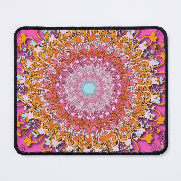 Item preview, lotus mandala designed and sold by InfinitePathArt.