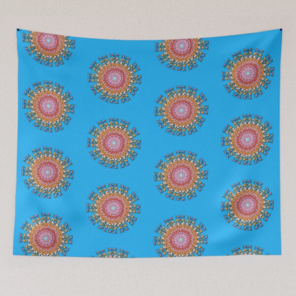 Item preview, lotus mandala designed and sold by InfinitePathArt.