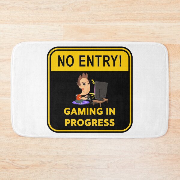 Item preview, Caution Gaming In Progress, no entry designed and sold by jofredo.