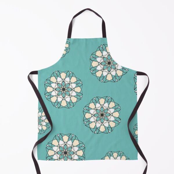 Artikelvorschau, Orientalisches blaues rundes Kreisdesign entworfen und verkauft von designbyuzi.