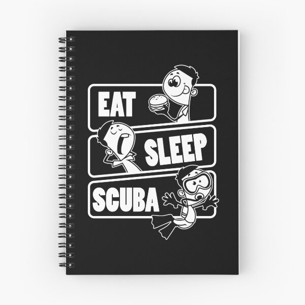 Item preview, Eat Sleep Scuba diving - Ocean diver gift design designed and sold by theodoros20.