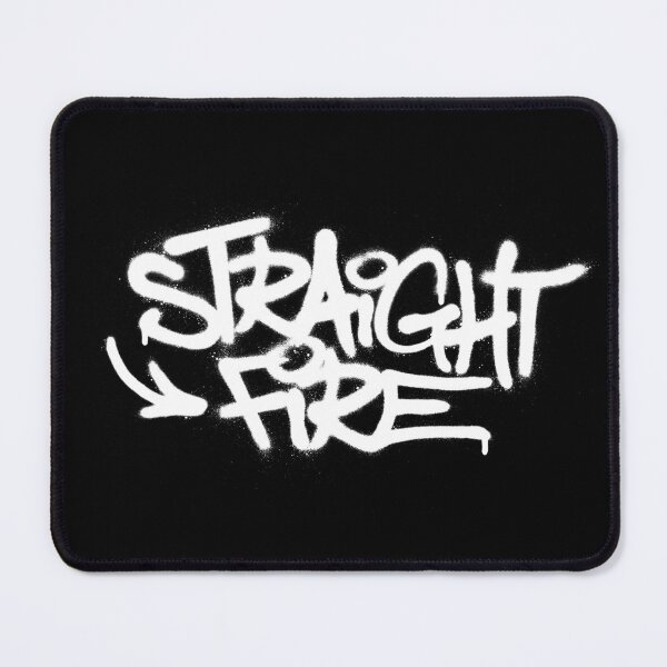 Item preview, graffiti dripping straight fire text sprayed designed and sold by Paulus-DB.