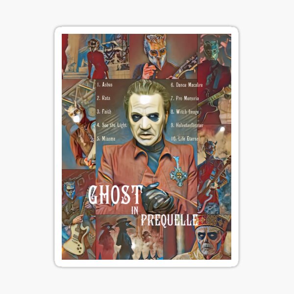Item preview, GHOST PREQUELLE INSPIRED COLLAGE PRINT DESIGN CARDINAL COPIA designed and sold by Campbell0395.