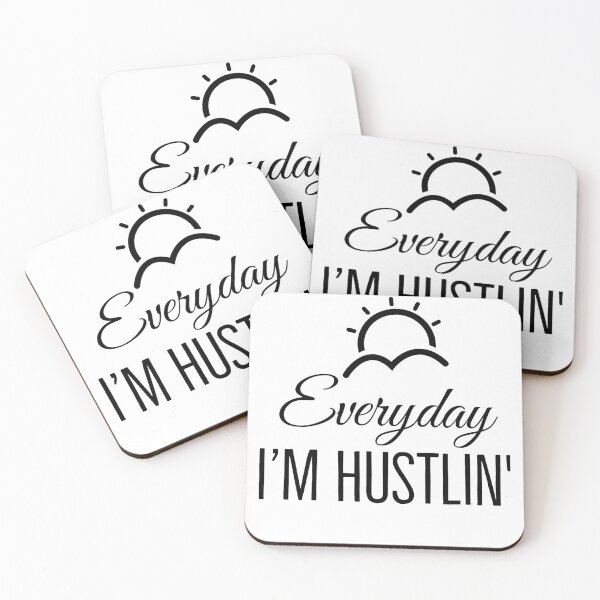 Item preview, Everyday I'M Hustling - Motivational Design designed and sold by Psych-odyssey.