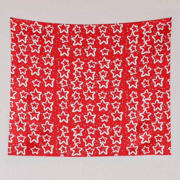Item preview, White stars red coca cola color designed and sold by CoolArtByMboya.