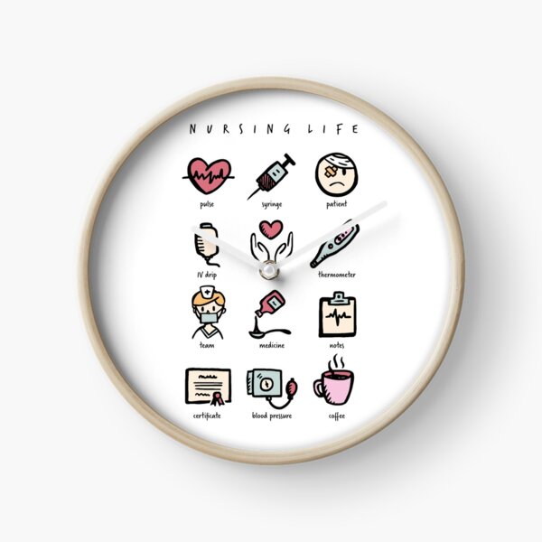 Item preview, Nursing life cute doodles designed and sold by Eenig.
