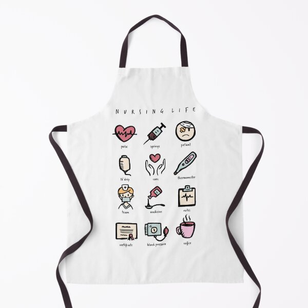 Item preview, Nursing life cute doodles designed and sold by Eenig.