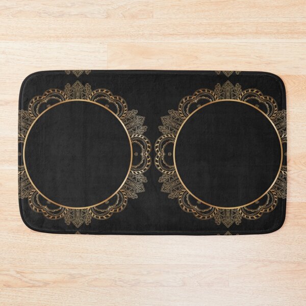 Item preview, Design Of A Golden Ring On Black Background designed and sold by VIVEK KUMAR RAI.