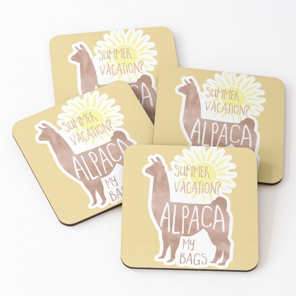 Item preview, Summer vacation? Alpaca my bags!  designed and sold by hitechmom.