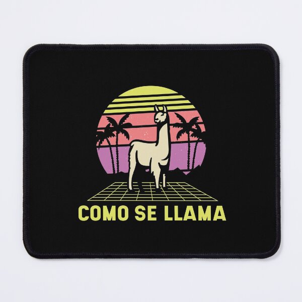 Item preview, Como Se Llama: Cool Retro Sunset Llamas designed and sold by friendlyspoon.