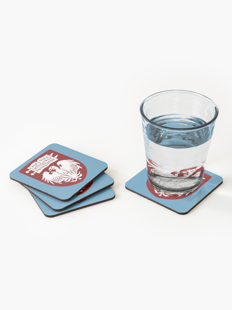 Thumbnail 2 of 5, Coasters (Set of 4), University of Chicago stamp designed and sold by Stratoguayota.