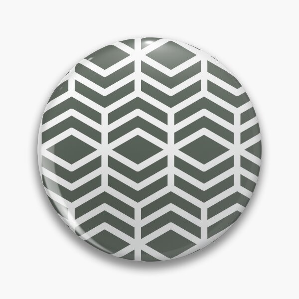 Artikelvorschau, Dark Green and White Chevron Line Shape Pattern Pairs DV 2022 Popular Colour Pleasant Hill 0459 entworfen und verkauft von ColorOfTheYears.