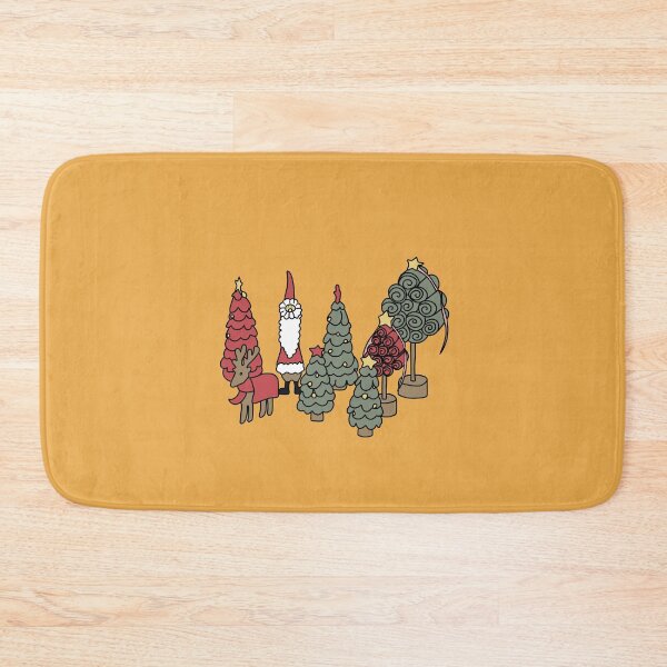 Item preview, Santa Claus with his Christmas tree and deer designed and sold by Bella510.