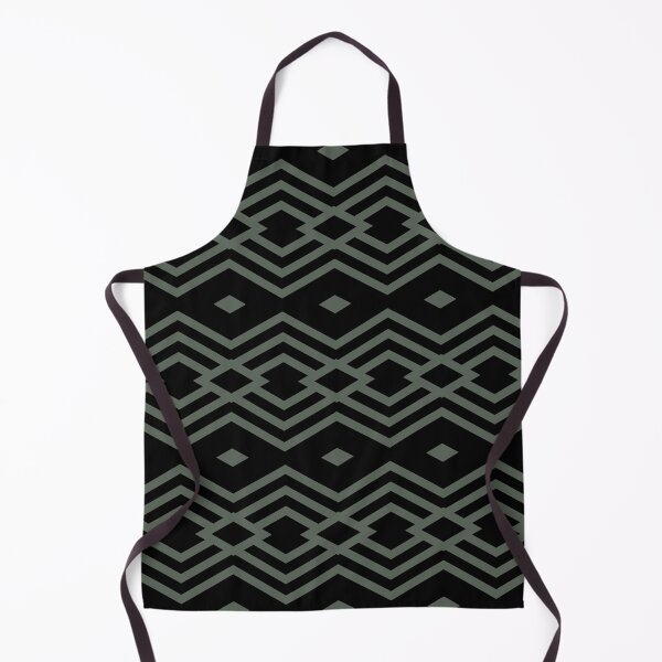 Artikelvorschau, Black and Dark Green Stripe Diamond Pattern Pairs DV 2022 Popular Colour Pleasant Hill 0459 entworfen und verkauft von ColorOfTheYears.